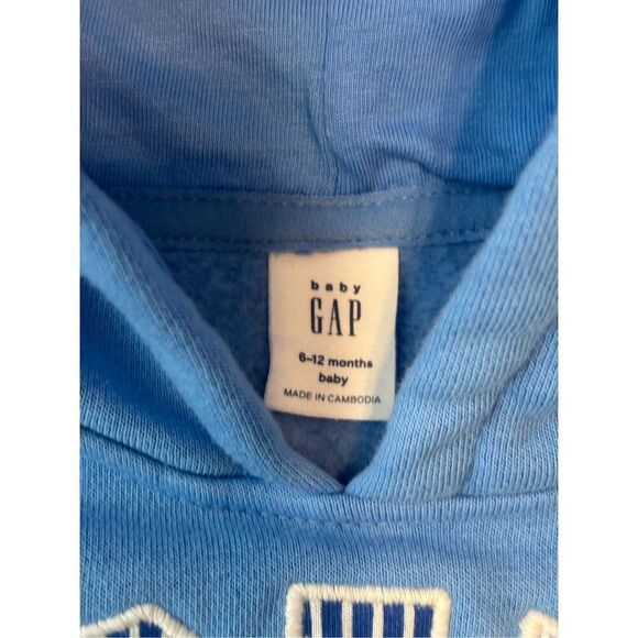 ❤️GAP Baby Logo Hoodie 6-12M - Picture 3 of 4